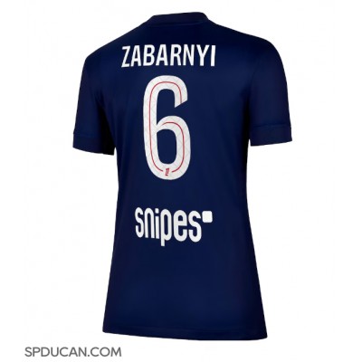 Zenski Nogometni Dres Paris Saint-Germain Illia Zabarnyi #6 Domaci 2025-26 Kratak Rukav Zenski Nogometni Dres Paris Saint-Germain Illia Zabarnyi #6 Domaci 2025-26 Kratak Rukav